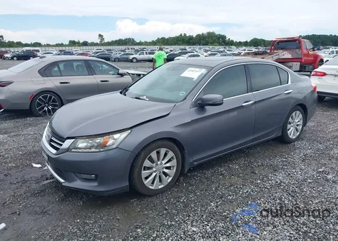 2014 Honda Accord Touring из США, поврежденный, VIN 1HGCR3F99EA010720